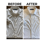 White Clothes Before After