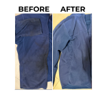 Το αποτέλεσμα Πριν και μετά με λεκέδες από Γράσα