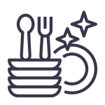 For extra clean dishes without plastic